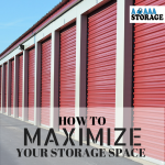 red storage units